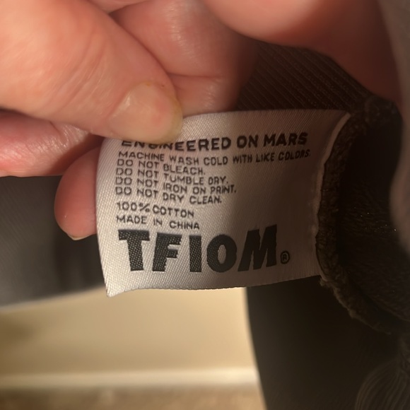 TFIOM -the future is on Mars Meteorite gray embroidered with MARS REEL - Picture 6 of 7